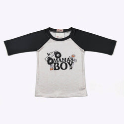 Mama's Boy Raglan Toddler Youth