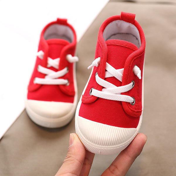 Toddler Multi-Color Canvas Shoes