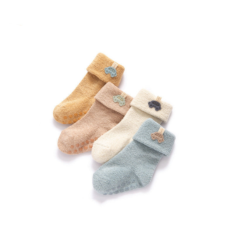 Baby Fuzzy Soft Non-Slip Socks