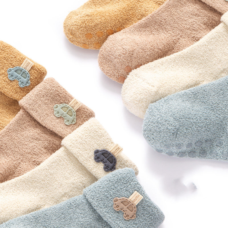 Baby Fuzzy Soft Non-Slip Socks