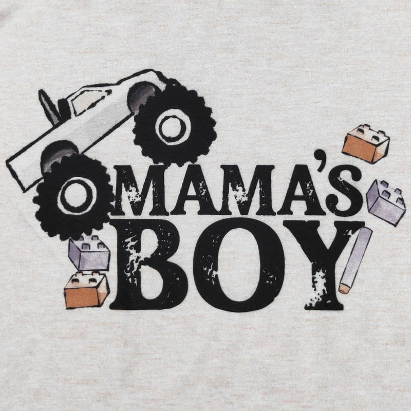 Mama's Boy Raglan Toddler Youth