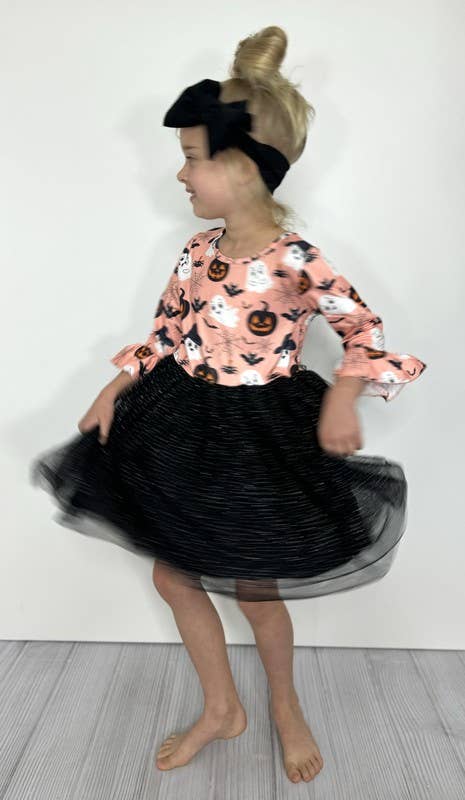 Halloween Tutu Girls Dress Toddler Youth