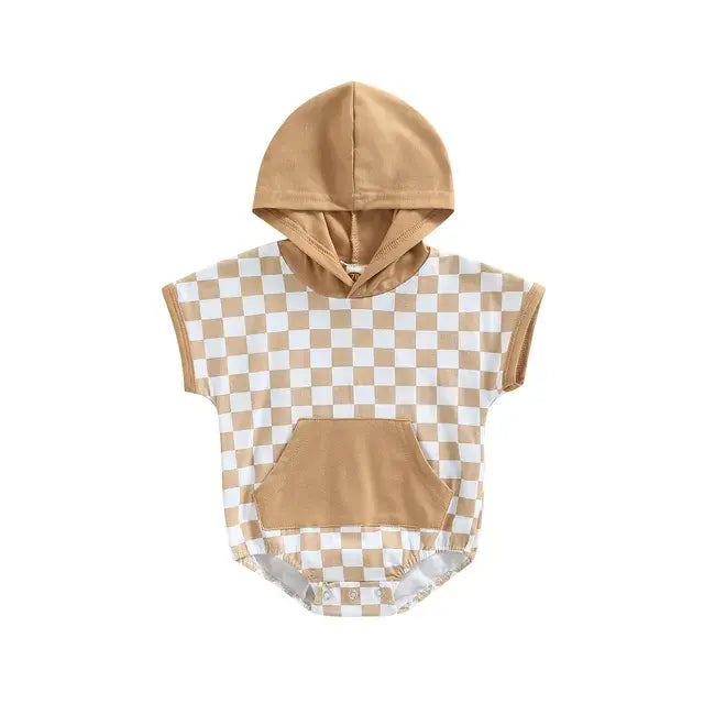 Checker Hoodie Tee