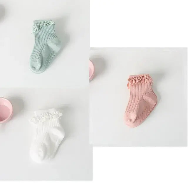 3 Pairs Infant Sock Newborn Baby Socks