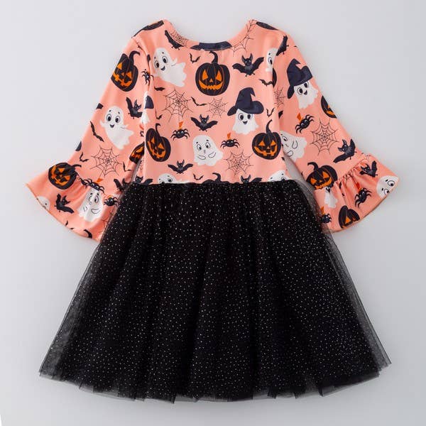 Halloween Tutu Girls Dress Toddler Youth