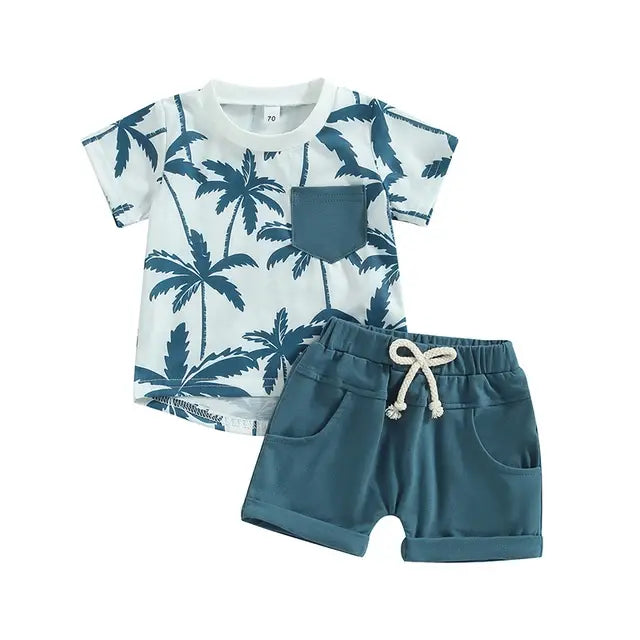 Palm Tree Boy Summer Set