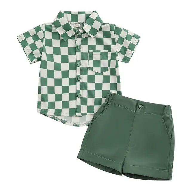 Toddler Boy Checker Set