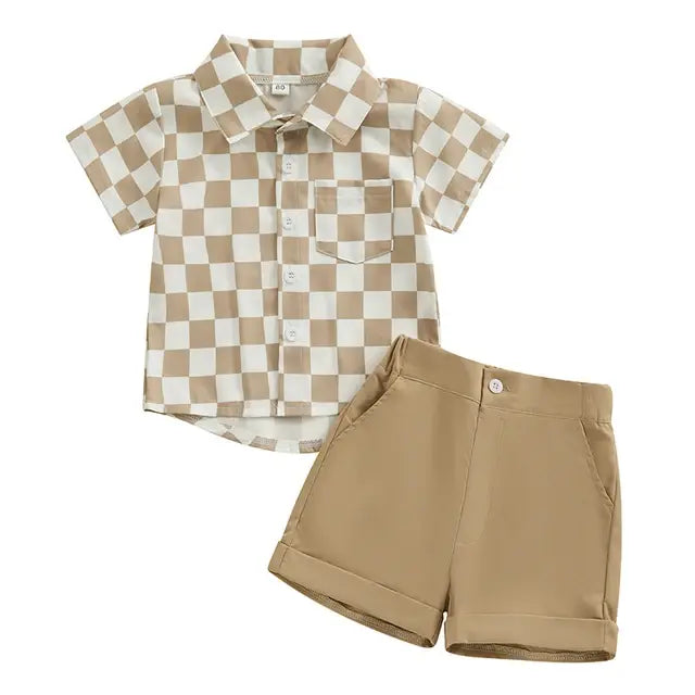 Toddler Boy Checker Set