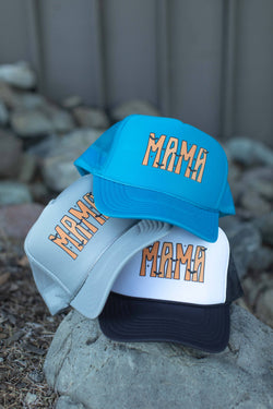 Halloween Mama Bats Mom Trucker Hat Cap