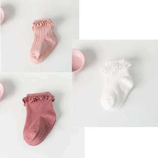 3 Pairs Infant Sock Newborn Baby Socks