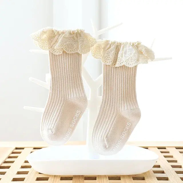 Baby Socks Newborn Lace