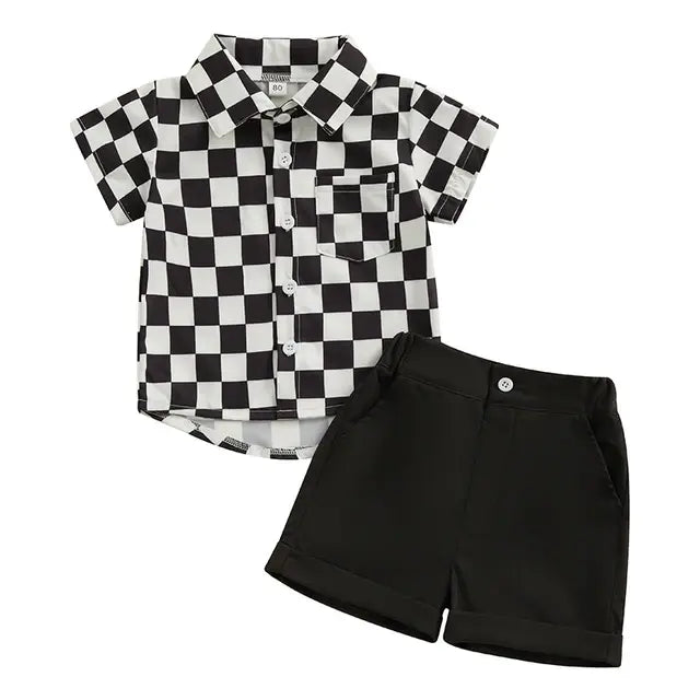 Toddler Boy Checker Set