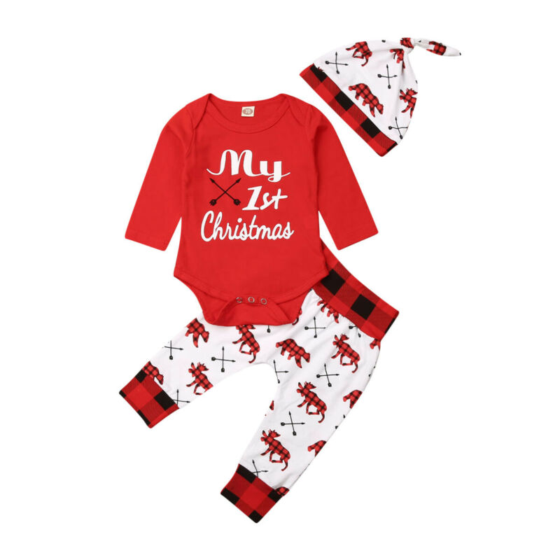 Baby First Christmas Outfit