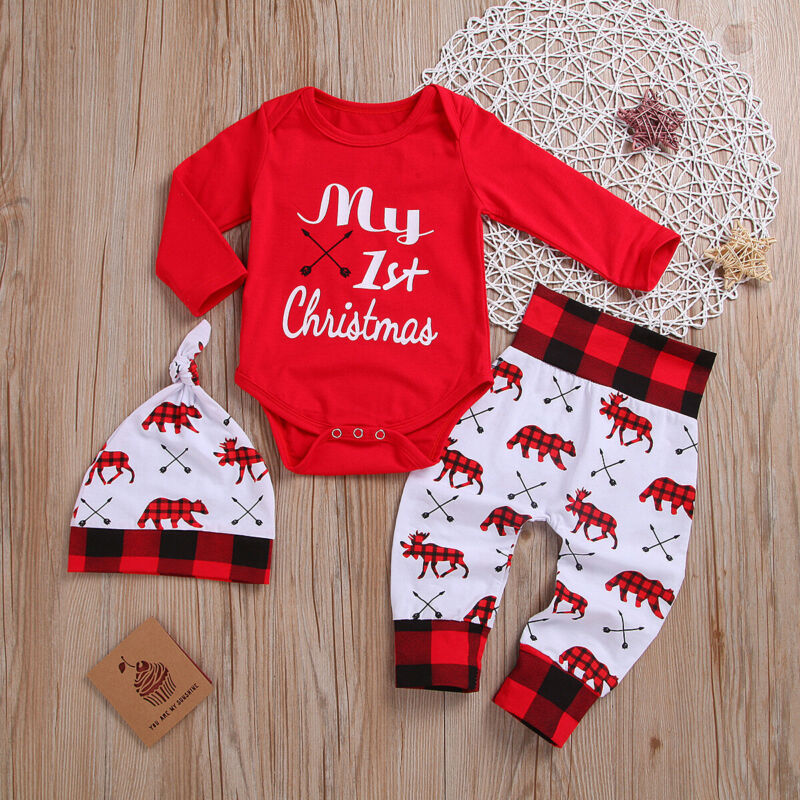 Baby First Christmas Outfit Roe Rye Co