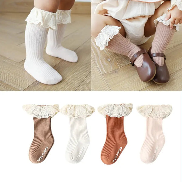 Baby Socks Newborn Lace