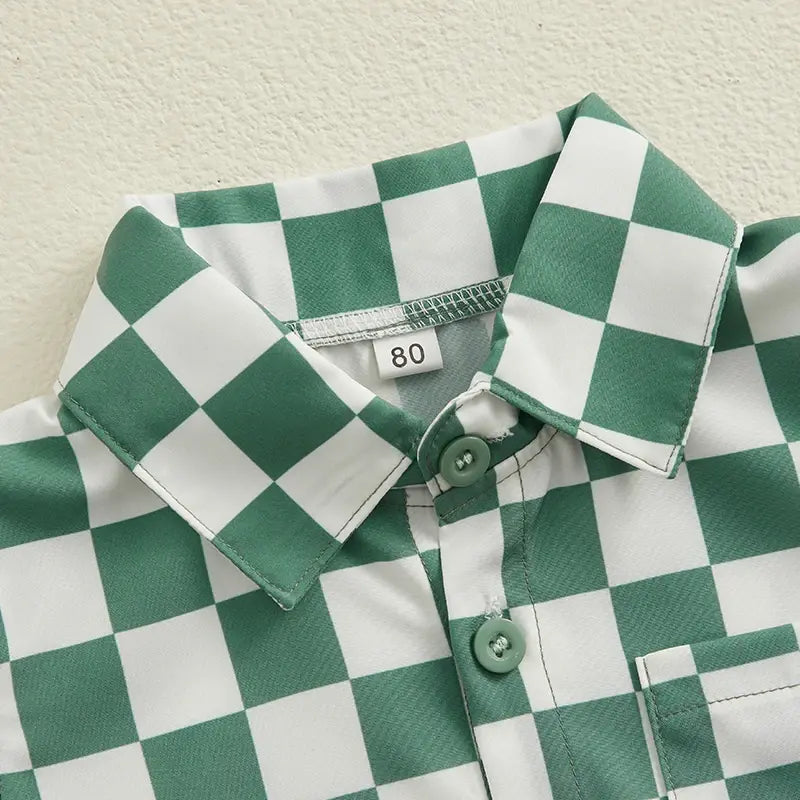 Toddler Boy Checker Set