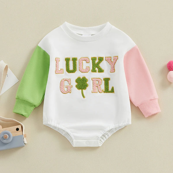 Lucky Girl Romper