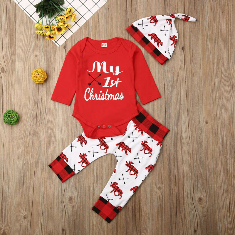 Baby First Christmas Outfit