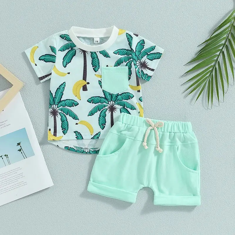 Palm Tree Boy Summer Set