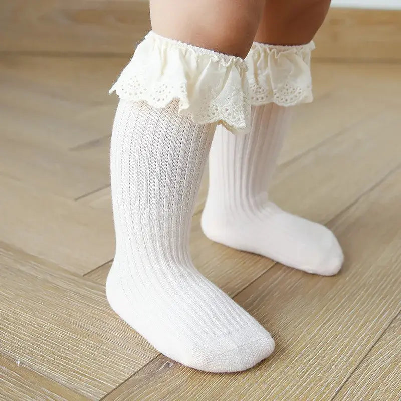 Baby Socks Newborn Lace