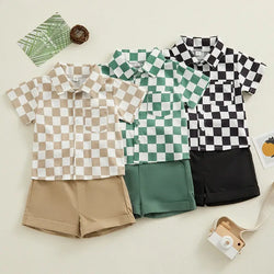 Toddler Boy Checker Set